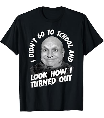 Amazon.com: Addams Family Uncle Fester That'll Fix Ya Portrait T